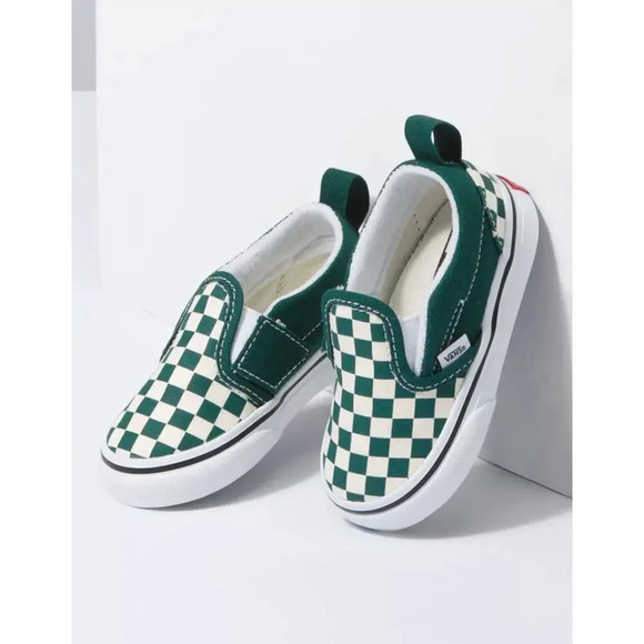 Vans Slip-On V (Color Theory)‎ Checkerboard Mountain View Toddler Size 5.0 - Picture 1 of 10